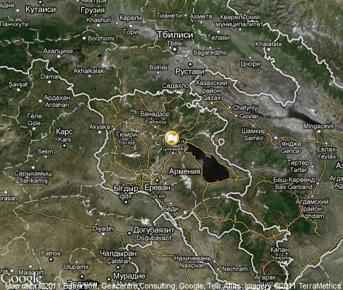 地图: 亚美尼亚