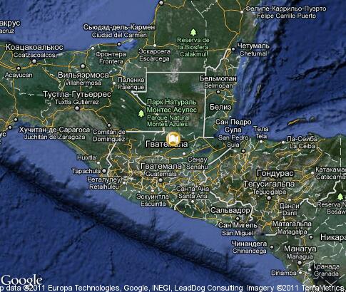地图: 危地马拉