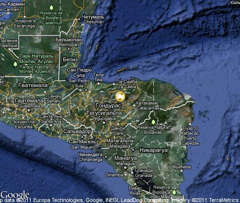 地图: 洪都拉斯