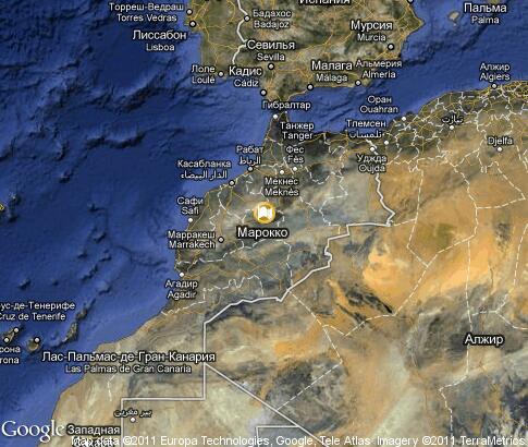 地图: 摩洛哥