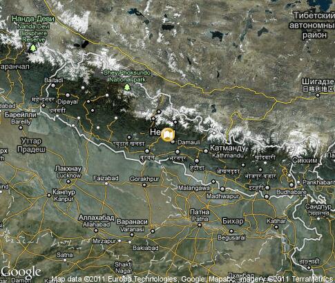 地图: 尼泊尔