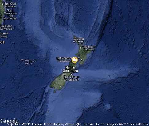 地图: 新西兰