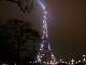 Эйфелева башня в Новый Год (Франция)